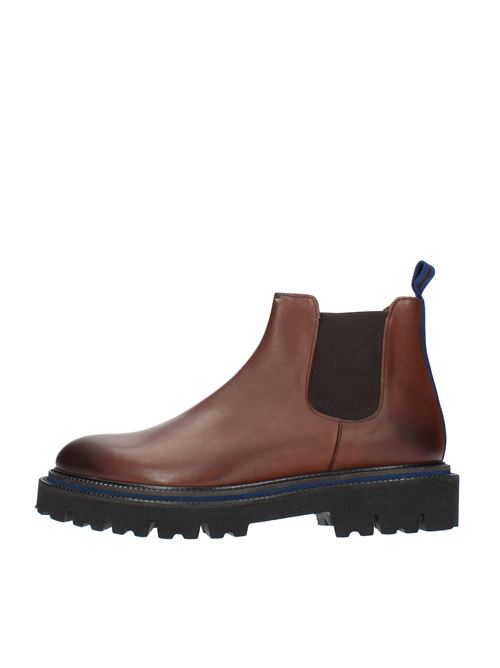 Stivaletti Beatles modello 5360 in pelle e tessuto MARECHIARO 1962 | 5360 VIT.MARRONE